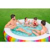 Piscina Hinchable Para Niños Pvc 206 X 206 X 51 Cm - Bestway. Multicolor