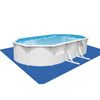 Piscina Desmontable De Acero Bestway Con Depuradora De Arena 610x360x120 Cm Hydrium Con Cobertor, Escalera Y Tapiz De Suelo