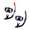 Set Gafas De Buceo + Tubo Snorkel Bestway Black Sea