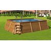 Tapiz De Suelo Para Piscinas Desmontables Y Spas Bestway Redondo 274x274 Cm