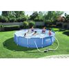 Piscina Bestway Steel Pro + Bomba De Filtración 366 X 76 Cm