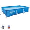 Piscina Steel Pro Con Bomba De Filtro 300x201x66 Cm Bestway