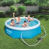 Piscina Desmontable Autoportante Bestway Fast Set 244x66 Cm Depuradora De Cartucho De 1.249 Litros/hora