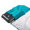 Saco De Dormir Con Almohada Azul De Poliéster Y Fibra De 190x84 Cm