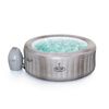 Spa Hinchable Bestway Lay-z-spa Cancún 180x66 Cm Para 2-4 Personas Con Airjet Y Cobertor