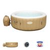 Spa Hinchable Bestway Lay-z-spa Bali 180x66 Cm Para 2-4 Personas Con Airjet, Luz Led, Cobertor Y Mando A Distancia