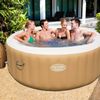 Spa Hinchable Bestway Lay-z-spa Bali 180x66 Cm Para 2-4 Personas Con Airjet, Luz Led, Cobertor Y Mando A Distancia