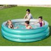 Piscina Big Metallic Redonda Azul 201x53 Cm Bestway