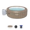 Spa Hinchable Bestway Lay-z-spa Palm Springs Ø196x71 Cm Para 4-6 Personas Con Airjet Y Cobertor