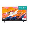 Hisense 43a69k Televisor 109,2 Cm (43') 4k Ultra Hd Smart Tv Wifi Negro