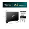 Hisense 40a4n Televisor Smart Tv 40" Direct Led Full Hd