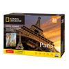 Puzzle 3d Eiffel Tower 80 Piezas Cubic Fun