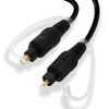 Cable Toslink De Audio Digital Fibra Óptica 3 M De Linq - Negro