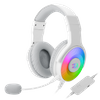 Cascos Gaming Blancos H350w Pandora Rgb