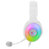 Cascos Gaming Blancos H350w Pandora Rgb