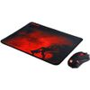 Combo Gaming Ratón Inalámbrico Centrophorus + Alfombrilla 2 En 1 M601wl-ba