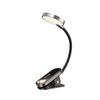 Luz Led Inalámbrica Clip Brazo Flexible Botón Táctil Batería 24h Baseus Negro