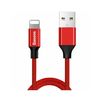 Cable Lightning Para Iphone 1.8m Rojo Baseus