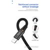 Cable Baseus 4 En 1 Lightning / Micro Usb / 2x Usb-c 3.5a 1.2m Negro