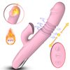 Vibrador De Calefacción Columpio De Clítoris Estimulador Telescópico Juguetes Sexuales Femeninos (rosa)