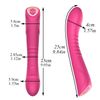 Vibrador Vagina Clítoris Masajeador Juguetes Eróticos Para Mujeres (rojo)