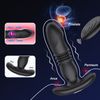 Vibrador Telescópico Remoto Inalámbrico Para Hombres Y Mujeres (negro)