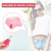 Vibrador De Control Remoto Inalámbrico, Estimulador De Clítoris Para Mujeres (rojo)