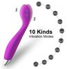 Vibrador Del Dedo Del Punto G, Masajeador Vaginal Del Estimulador Del Clítoris Del Pezón (rojo)