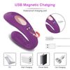 Vibrador De Control Remoto Inalámbrico Para Mujeres, Estimulador De Clítoris Vibrador De Punto G (morado)