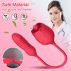 Vibrador De Rosa Para Mujer, Estimulador De Succión De Clítoris (rojo)