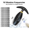 Vibrador De Control Remoto Inalámbrico De 10 Frecuencias Para Adultos (negro)