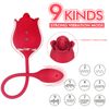 Vibrador Para Lamer La Lengua Rosa, Huevo Vibrador Y Burlón Para Mujeres (rosa)