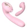 Vibrador Telescópico De Vibración De Succión Para Mujer (rosa)