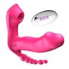 Vibrador De Succión Portátil De 7 Modos, Estimulador De Clítoris De Vagina Anal (rojo)