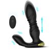 Vibrador Retráctil Con Control Remoto Inalámbrico, Masajeador De Próstata (negro)