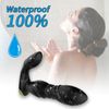 Vibrador Retráctil Con Control Remoto Inalámbrico, Masajeador De Próstata (negro)