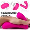 Vibrador De Succión Con Control Remoto Para Mujer (rojo)