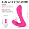 Vibrador De Succión Con Control Remoto Para Mujer (rojo)