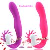 Vibrador Para Lamer La Lengua De Rotación De 360 ° Con Motor Dual De 12 Velocidades Para Mujeres (rojo)