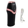 Copa Masturbadora Masculina, Vibrador De Vagina De Bolsillo Realista (negro)