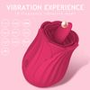 Mini Rosa Vibrador Para Lamer La Lengua Para Mujer (rojo)