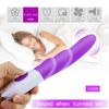 Vibrador Médico De Silicona De 10 Velocidades Para Mujer (púrpura)