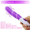 Vibrador Médico De Silicona De 10 Velocidades Para Mujer (púrpura)