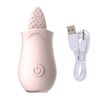 Vibrador Recargable Para Lamer La Lengua De 10 Velocidades Para Mujeres (rosa)