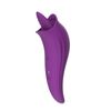 Vibrador De Masaje De Estimulación De Lengua Femenina (púrpura)