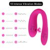 Vibrador Portátil De Succión De 10 Frecuencias Con Control Remoto Inalámbrico Para Mujeres (púrpura)