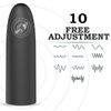 Vibrador De Bala Recargable Con Control Remoto Inalámbrico De 10 Frecuencias Para Mujeres (negro)