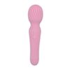 Vibrador De Silicona Inalámbrico A Rayas De 10 Velocidades Para Mujer (rosa)