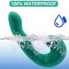 Vibrador De Succión Retráctil Automático De 10 Frecuencias Para Mujeres (verde)