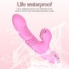 Vibrador De Succión Retráctil Automático Multifrecuencia Para Mujer (rosa)